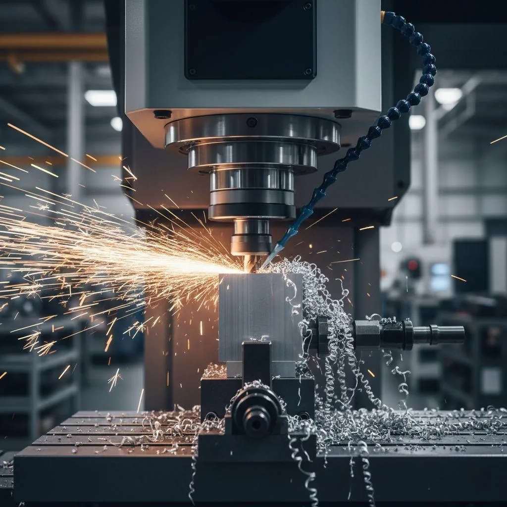 Ein CNC-Maschinen-VFD, der eine präzise und leistungsstarke Motorsteuerung für die Spindel einer Fräsmaschine bietet.