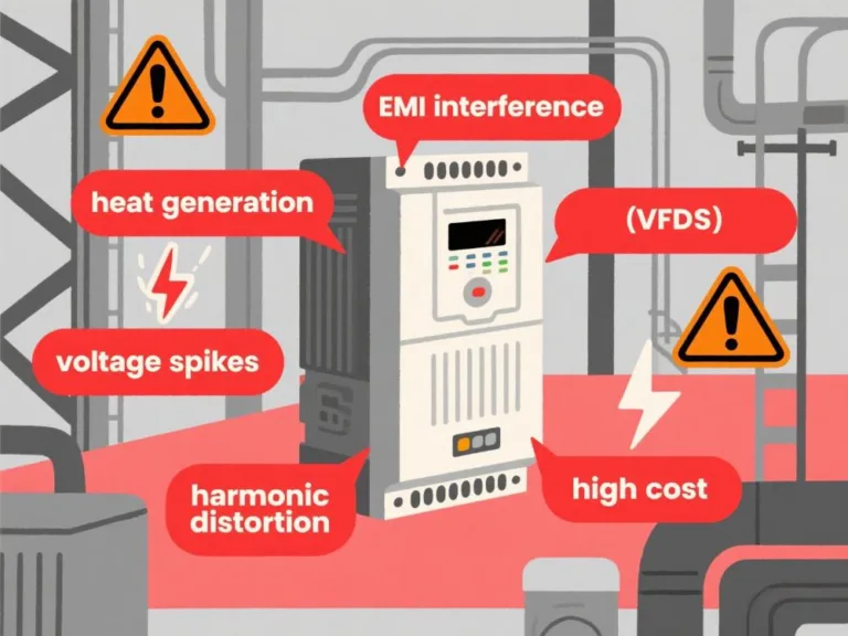 Common disadvantages of variable frequency drives