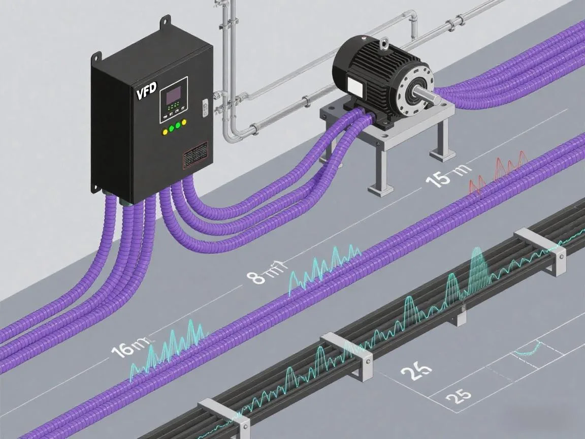 2 Reasons Why Your VFD Cable Length Matters - VFD Drives