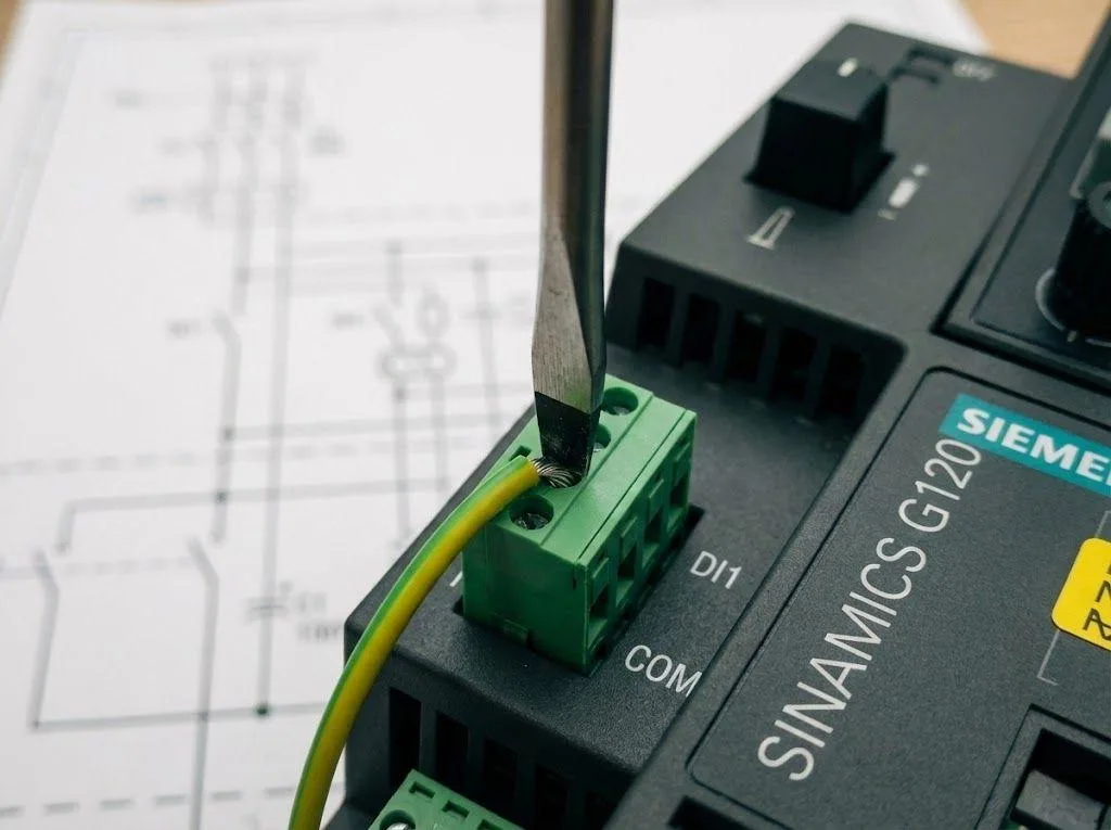 Fixing wiring errors on digital inputs to resolve VFD Frequency Not Increasing issues caused by Jog mode.